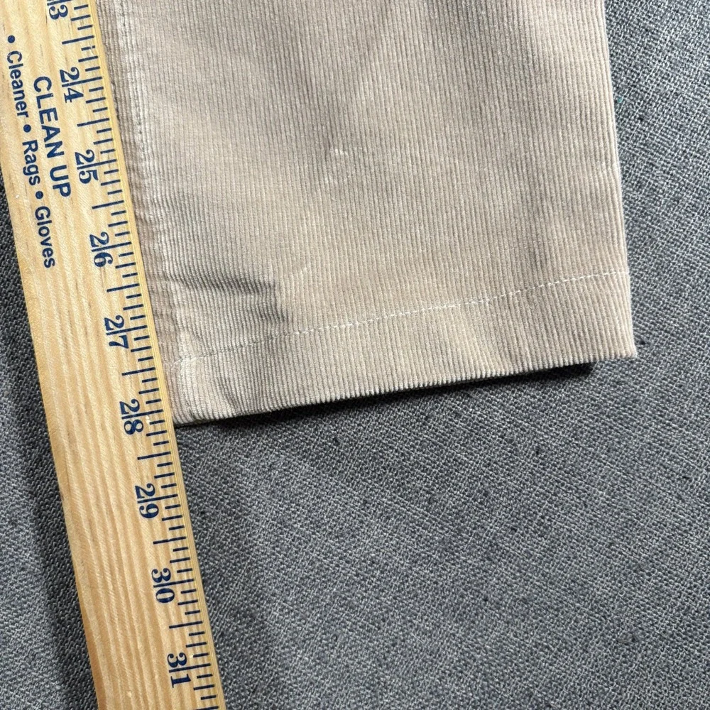 Mountain Khakis Corduroy Pants Mens 34x32 (Fits 34x28) Tan Modern Fit 5-Pocket